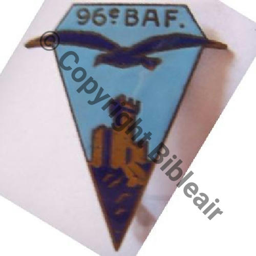 BAF  96eBat ALPIN FORTERESSE  Ciel bleu clair  DrPBER Bol rapporte Dos lisse Sc.quivivefrance MAP170 a 190Eur10.07